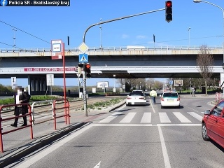 FOTO Pod bratislavským Mostom