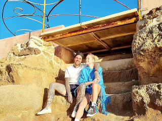 Emma Drobná a Filip Šebo si užívajú dovolenku na Ibize 