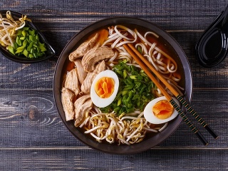 Exotická polievka je pre