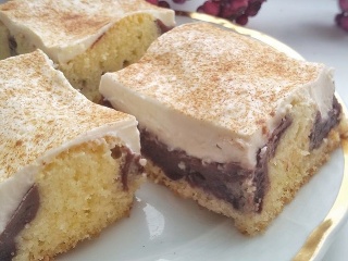 FOTORECEPT Smotanovo-pudingový koláč je