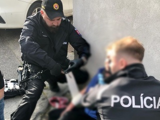 Zadržanie útočníka v Bratislave