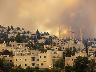 Požiar v Jeruzaleme
