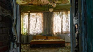 Opustený hotel v Nemecku
