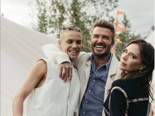 Prostredný syn robí Beckhamovcom