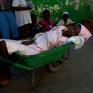 Cholera z Haiti sa