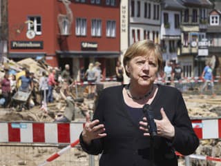 Merkelová prisľúbila okamžitú pomoc
