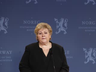 Nórska premiérka Erna Solbergová