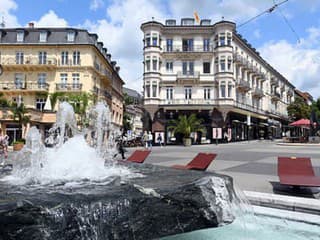 Námestie Leopoldsplatz v nemeckom