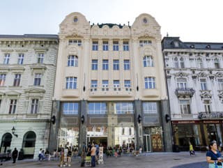 Secesná budova na Hlavnom