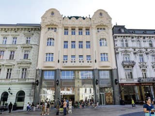 Secesná budova na Hlavnom