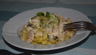 FOTORECEPT Cestoviny s kuracím