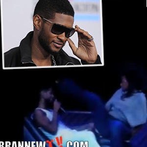Šokovaný Usher: Dostal kopanec