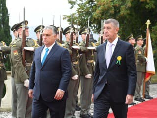 Orbán prišiel Babiša podporiť