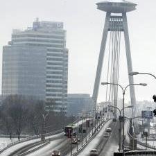 Bratislavský Nový most bol