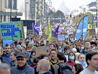 Tisíce ľudí v Bruseli