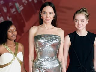Angelina Jolie zažiarila na