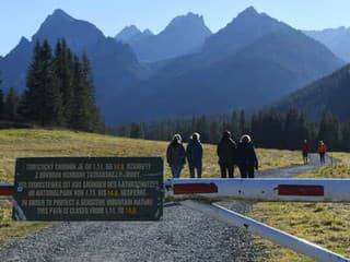 Niektoré turistické chodníky v