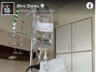 Pred mesiacom skončil Miro Žbirka v nemocnici opäť.