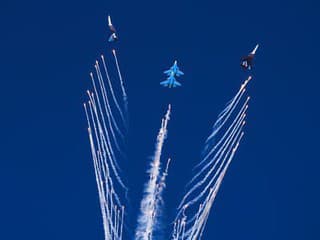 Atmosféra na leteckom veľtrhu