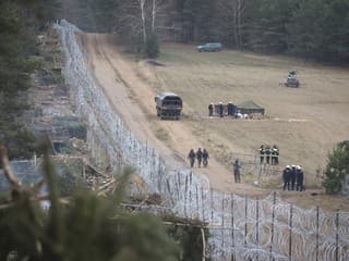 Tábory migrantov v bieloruskom