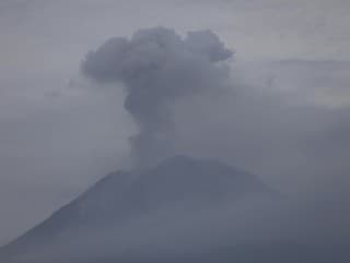 Náhla erupcia najvyššieho vrchu