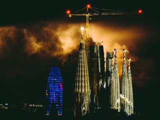 Sagrada Familia v Barcelone