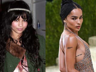 Herečka Zoë Kravitz kedysi