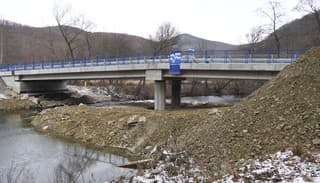 Nový most v Kysaku/Veľká