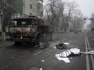 Počas nepokojov v Kazachstane