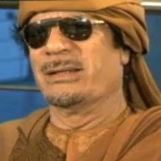 Kaddáfího syn praxoval v