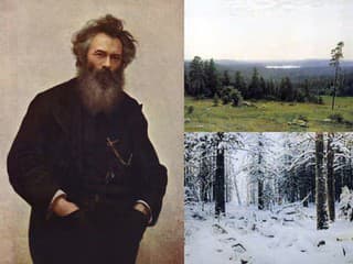 Ruský maliar Ivan Šiškin,