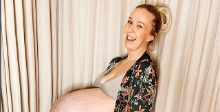 Takéto tehotenské brucho ste