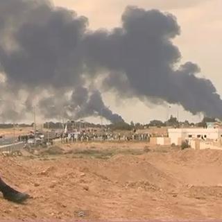 Horia ropné zásobníky, Líbyjčania