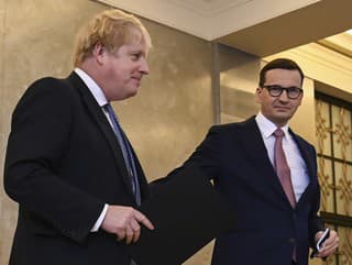 Boris Johnson a Mateusz