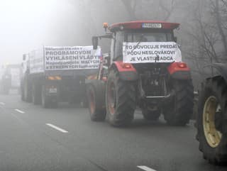 Poľnohospodári aj dnes zablokovali