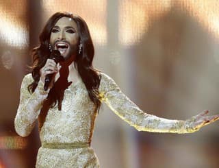 Conchita Wurst z Rakúska,