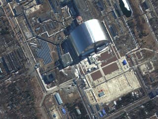Pohľad na jadrovú elektráreň