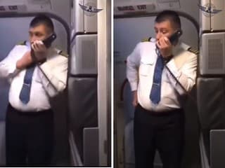 Pilot sa prihovoril cestujúcim
