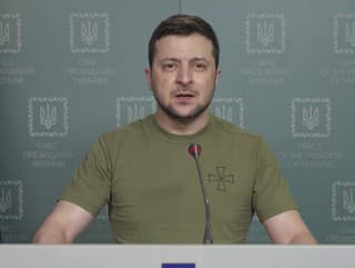 Ukrajinský prezident Volodymyr Zelenskyj