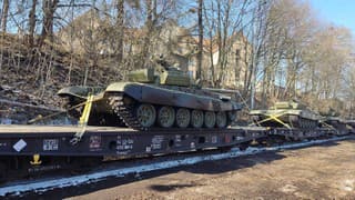 Česko poslalo Ukrajine tanky