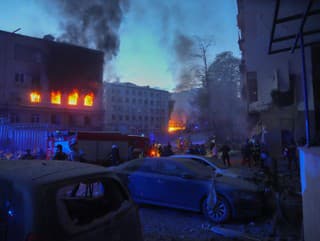 Útoky v Kyjeve