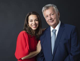 Adriana Kučerová a Marian