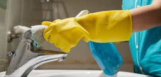 Zažrané nánosy od vodného