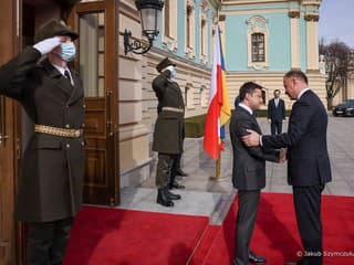Andrzej Duda počas návštevy