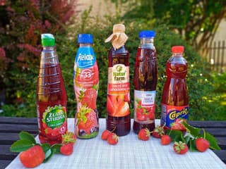 TEST Presvedčili jahodové sirupy