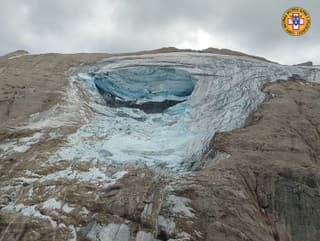 Zosun najväčšieho ľadovca v