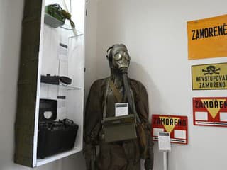 Vystavené exponáty v novootvorenom