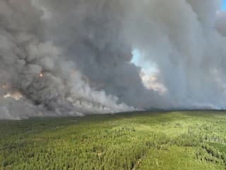 Situáciu s lesnými požiarmi