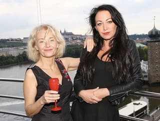 Veronika Žilková Stropnická s dcérou Agátou Hanychovou