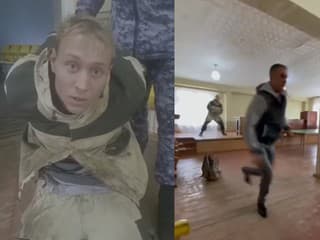 Mladý ruský vojak Ruslan